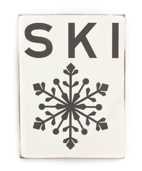 Ski Signs Ski Decor Ski Signs Wood Wood Ski Signs Wooden Etsy Ski