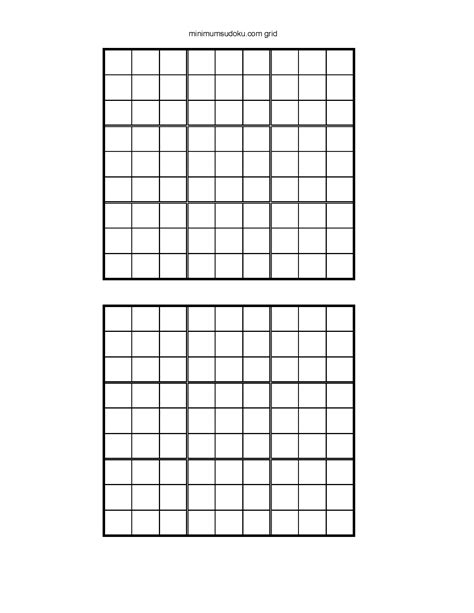 1 per page 2 per page 4 per page 6 per. Printable Blank Sudoku Grids 2 Per Page | Sudoku Printable