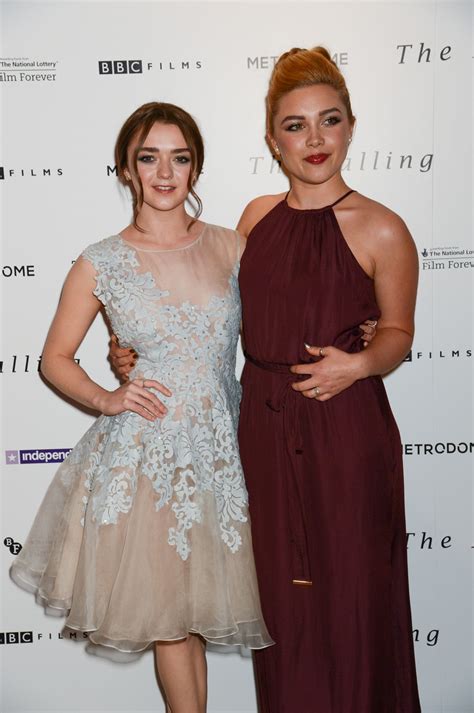 Maisie Williams At The Falling London Gala Premiere In London Hawtcelebs