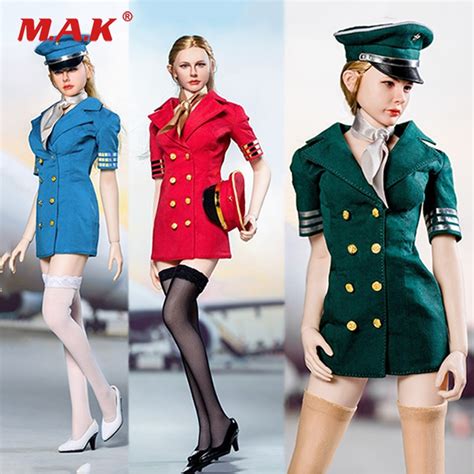 Buy 16 Scale Sexy Woman Flight Attendant Costume