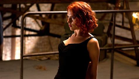 Black Widow Actress Iron Man 2 Scarlett Johansson Doing A Screen Test