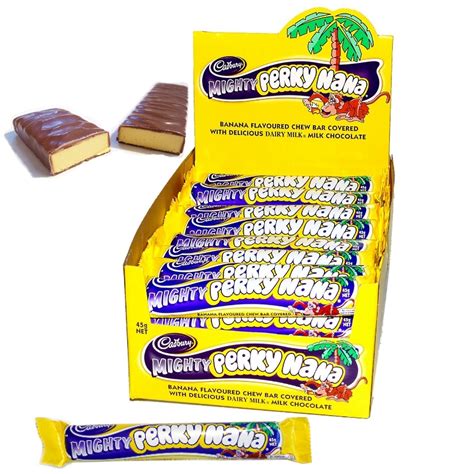 Chocolate Nz Mighty Perky Nana 45g X 42 Kiss Distribution