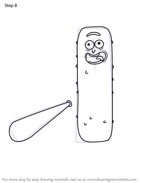 Learn How To Draw Pickle Rick From Piggy Piggy Step By Step Drawing