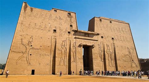 Templo De Edfu L O Templo Mais Preservado Do Egito