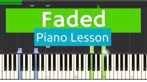 Piano sheet is arranged for piano and available in easy and advanced versions. Alan Walker - Faded - Piano Tutorial (BEST VERSION) with ...