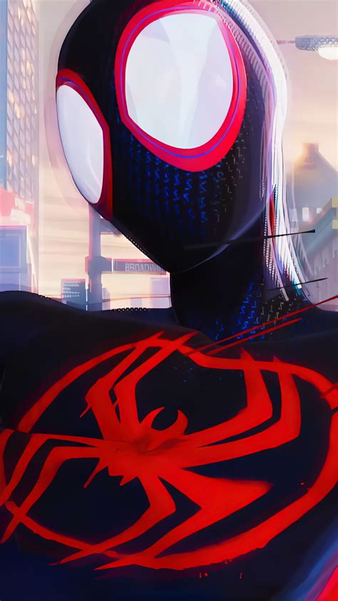 Miles Morales Spider Man Across The Spider Verse Movie Marvel Animated Animation Spider