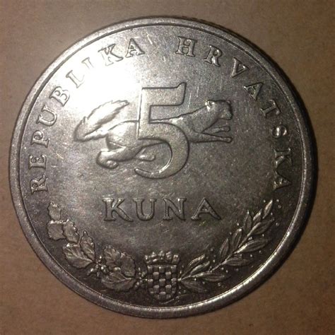 5 Kuna 2006 Republic 1993 5 Kuna Croatia Coin