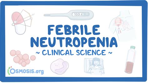 Febrile Neutropenia Clinical Sciences Osmosis Video Library