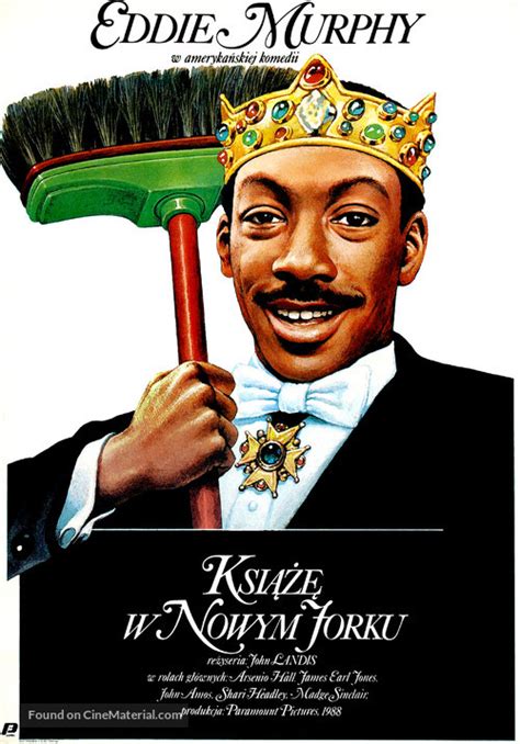 Coming To America 1988 Polish Movie Poster