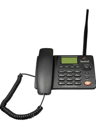 Pvc Beetel F3 4g Lte Fixed Line Wireless Landline Phone Black For