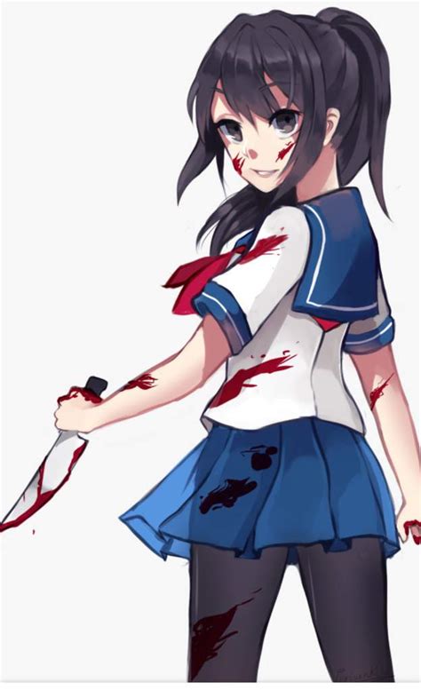 Cute Ayano Aishi Fanart Yandere Anime Girl Fanart Novocom Top