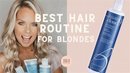 BLONDE HAIR CARE ROUTINE| BEAUTOPIA HAIR - YouTube