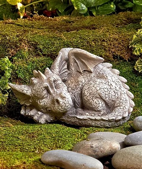 Get free shipping on qualified dragon garden statues or buy online pick up in store today in the outdoors department. 1 SINGLE DRAGON GARDEN STATUE PORCH PATIO YARD ART LAWN ...
