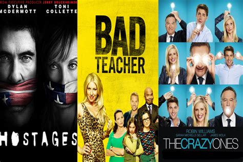 Cbs Cancella The Crazy Ones Bad Teacher Hostages E Intelligence