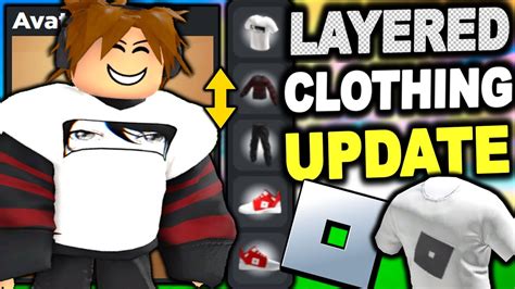 New Avatar Editor Update Re Arrange Layered Clothing Roblox Youtube