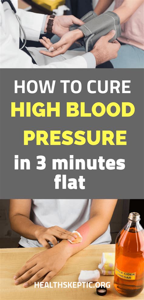 How To Cure High Blood Pressure In 3 Minutes Health Skeptic