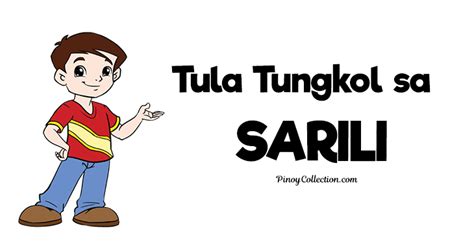 Tula Tungkol Sa Sarili 6 Tula Pinoy Collection