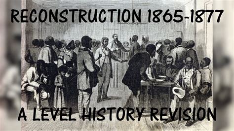 African American Civil Rights During Reconstruction Youtube