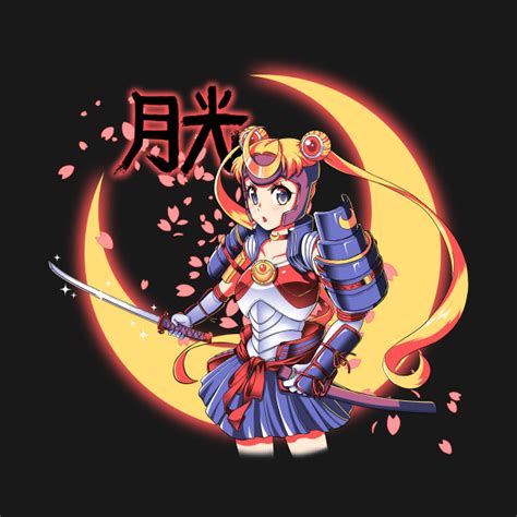 Moon Light Samurai Sailor Moon T Shirt Teepublic