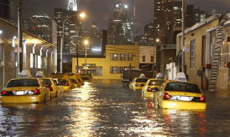 Hurricane Sandy Causing Widespread Flooding And Damage In New York