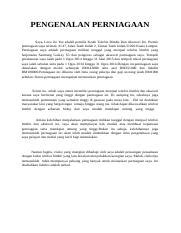 Milikan perniagaan kenalpasti kelemahan dan kelebihan milikan tunggal. Pengenalan Perniagaan - PENGENALAN PERNIAGAAN Saya Liew ...