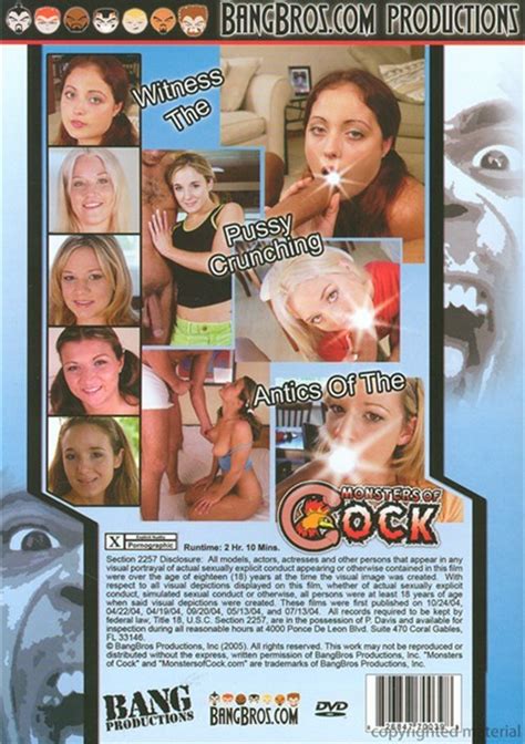 Monsters Of Cock Vol 4 2005 Adult Empire