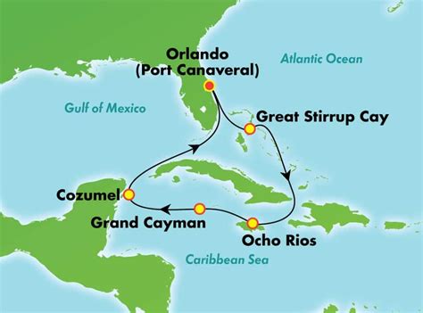 7 Day Western Caribbean From Orlando Port Canaveral Last Minute