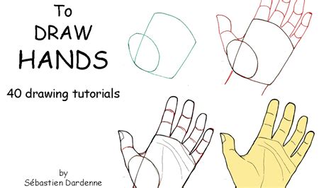 How To Draw Simple Hands