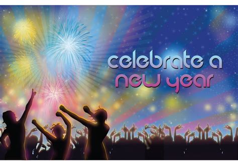 Celebrate A New Year Download Free Vector Art Stock Graphics And Images