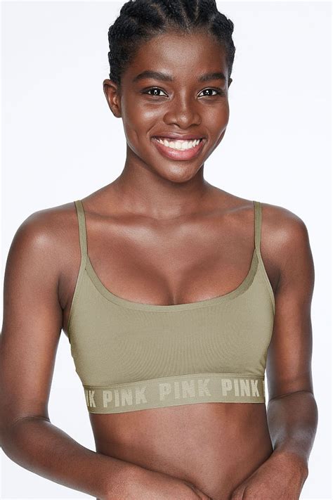 Buy Victoria S Secret Pink Ultimate Scoop Lightly Lined Sports Bra From The Next Uk Online Shop