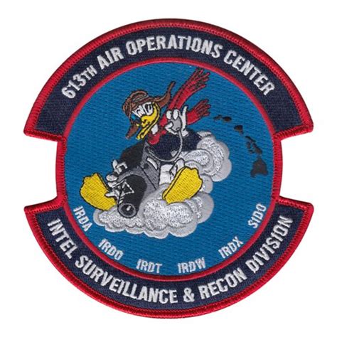 613 Aoc Isrd Sido Patch 613th Air And Space Operations Center Patches
