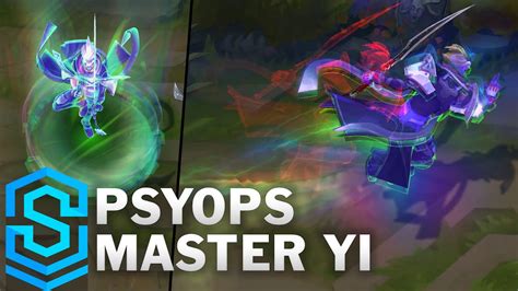Psyops Master Yi Skin Spotlight Pre Release League Of Legends Youtube
