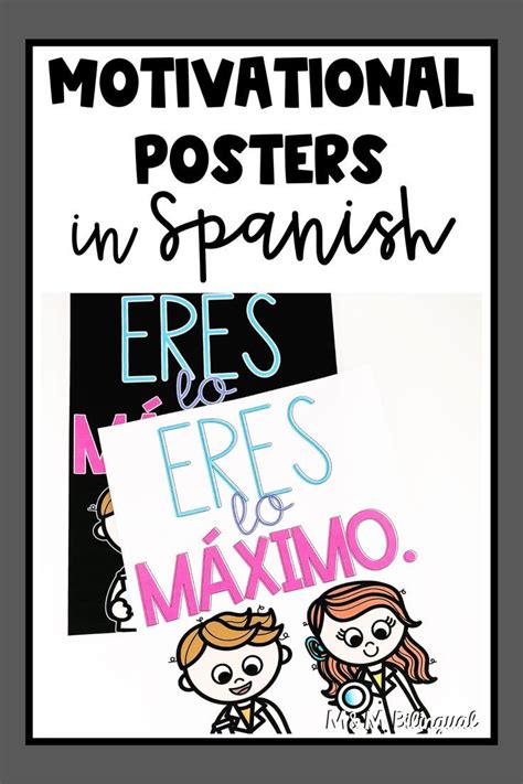 These Spanish Posters Are Perfect To Display In The Classroom You Can