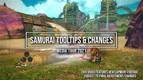 FFXIV Endwalker Samurai ToolTips Changes Media Tour 2021 YouTube