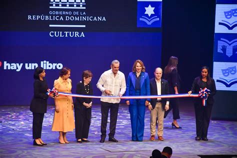 Abinader Inaugura La Xxv Feria Internacional Del Libro Santo Domingo 2023 Nuestra Ciudad Rd