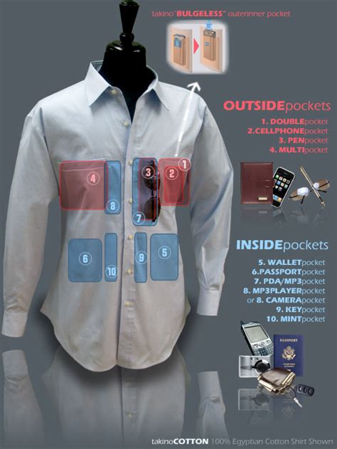 Hide gadgets ninja-style with a Takino Shirt - The Gadgeteer