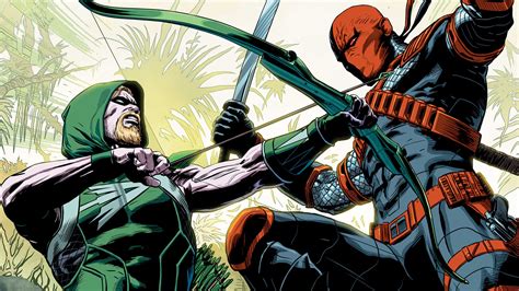 Green Arrow Vs Deathstroke Myconfinedspace