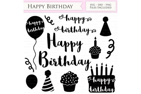 Happy Birthday Card Free Svg File Cricut