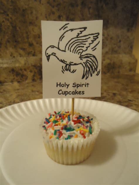 Church House Collection Blog Holy Spirit Cucpakes Bible Cupcakes