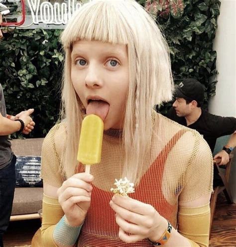 Aurora Asknes Licking Her Popsicle Like An Amateur Selectives