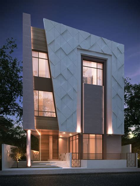 Modern Residences Exterior Small Villas Designs Ideas Decor Units