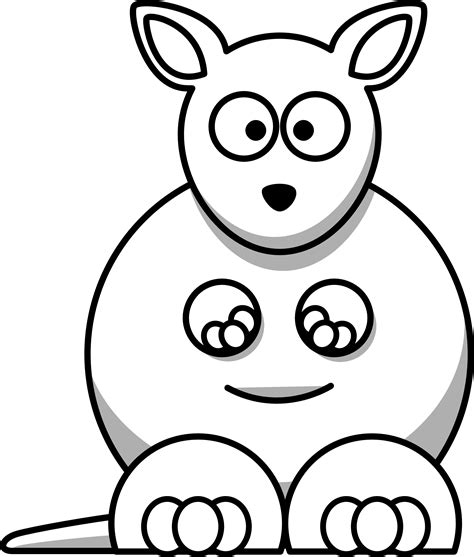 Black And White Clip Art Animals Clipart Best