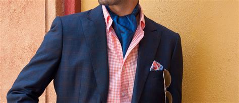 Ascots And Pocket Squares Wear A Cravat Thecoolist Formal Style
