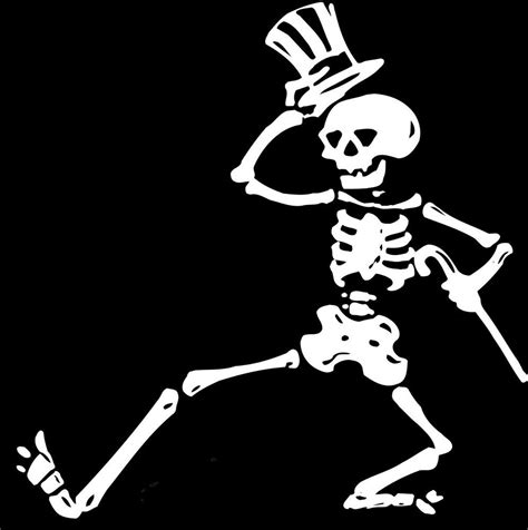 Grateful Dead Single Dancing Skeleton Fridge Magnet 3 X 3 Grateful