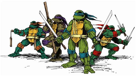 48 Classic Ninja Turtles Wallpapers Wallpapersafari