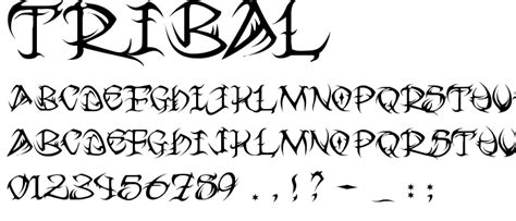 Tribal Font Tattoo Fonts Free Tattoo Fonts Tattoo Lettering Design
