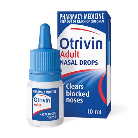 Children below the age 12 years should not be taking otrivin 0.025% nasal drops. Nasal Congestion Relief Products | Otrivin New Zealand