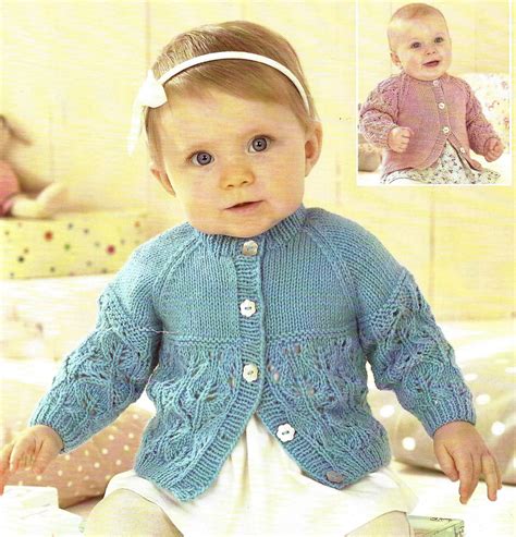 Downloadable Printable Free Baby Knitting Patterns Cardigans Pin On