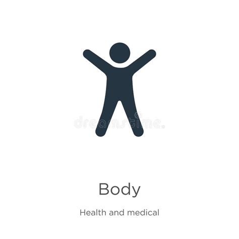 Body Icon Vector Trendy Flat Body Icon From Health Collection Isolated