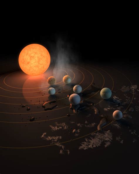 7 Earth Size Worlds Found Orbiting Star The Planets Could Hold Life Kqed